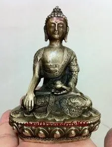 

Collection Primitive bronze dragon carvings Folk Lucky Buddha Statues AB00030