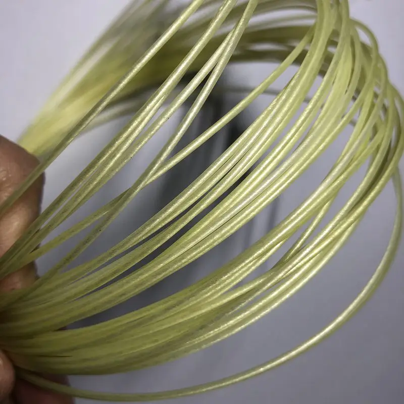 1pc Zarsia High Elastic Durable Tennis Rackets String Soft Feel Nylon