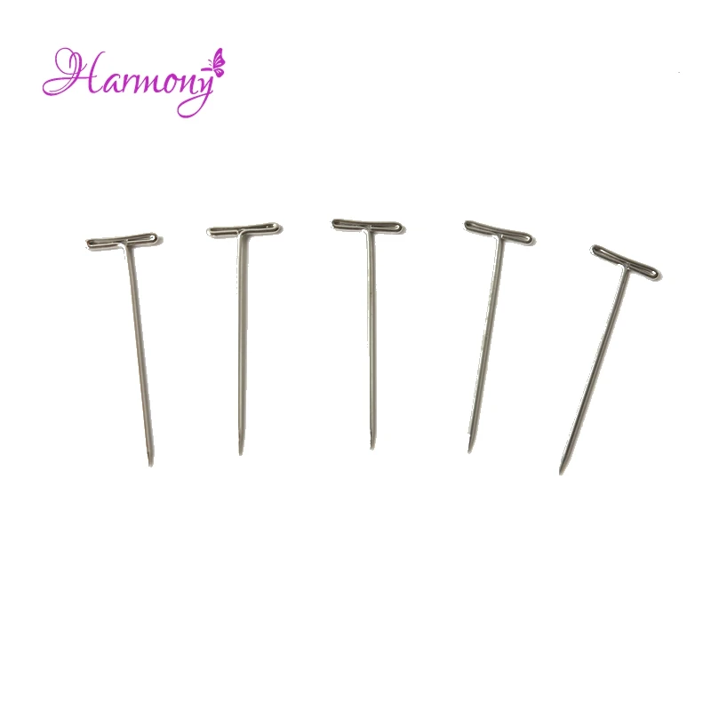 500pcs-lot-t-pin-clips-for-wig-making-hair-extension-fix-on-mannequin-2-length-canvas-block-head-hair-weaving-tools