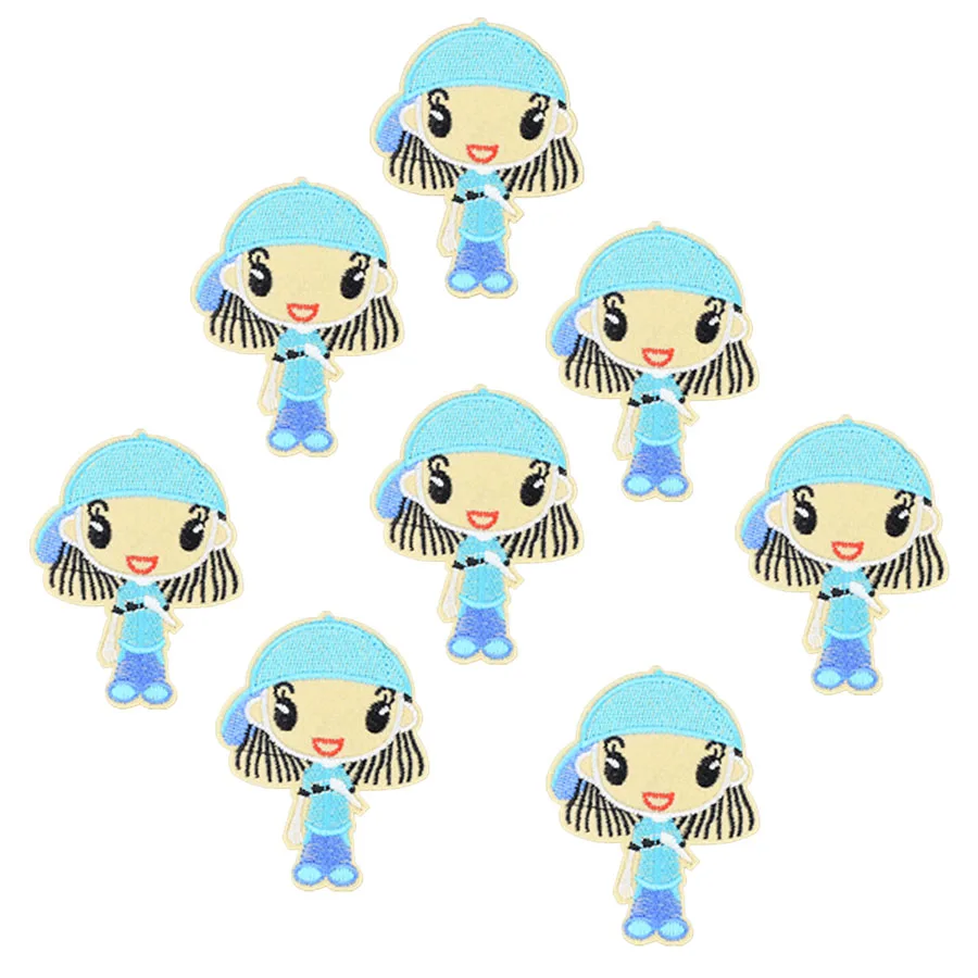 Сделай Сам патчи для подростков одежды железная вышитая аппликация утюжок на