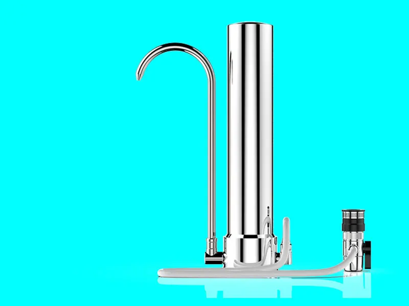 Kbxstart очиститель чистой воды из нержавеющей стали здоровый керамический картридж бытовой кухонный водоразборный кран Настольный кран фильтр