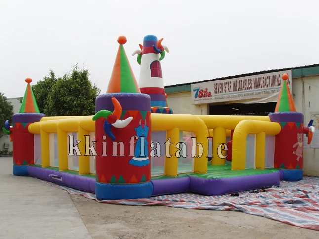 Inflatable big font b bouncer b font Fun Park Kid Amusement Inflatable Fun City