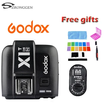 

Godox XTR-16 Wireless 2.4G Power Control Flash + X1T-N TTL Wireless X1TN for NIKON AD180 AD360 AD360II
