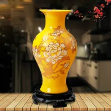 Цзиндэчжэньская ваза керамические украшения современный китайский стиль домашний стол настольный декоративный фарфор G