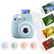 4 шт. цветной набор фильтров для объектива крупным планом для Fujifilm Instax Mini 8 8+ 9 7s kt мгновенная пленка Polaroid аксессуары для камеры