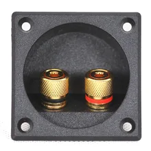 10pcs High Quality Speaker Junction Box Connector Two Speaker Audio Adapter DIY Accessories Openings 49mm ABS Material 10pcs High Quality Speaker Junction Box Connector Two Speaker Audio Adapter DIY Accessories Openings 49mm ABS Material