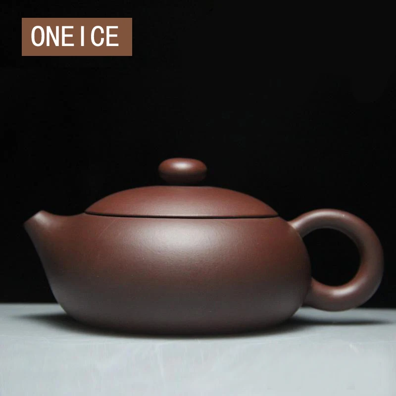 Buy Chinese Yixing Teaware Teapots Famous Handmade Ore Old Purple Clay Flat
