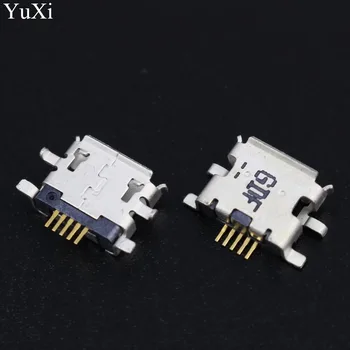 

YuXi 50pcs/lot Mini Micro USB jack Charging Port Dock plug socket Connector for blackberry Playbook for DELL Venue Pro 8 Tablet