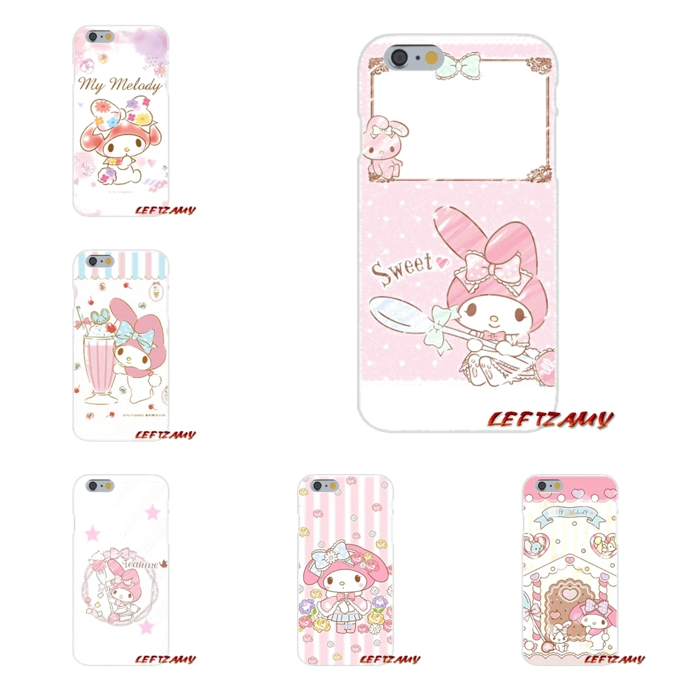 

Cute My Melody Cartoon Pink Slim Silicone phone Case For Samsung Galaxy S3 S4 S5 MINI S6 S7 edge S8 S9 Plus Note 2 3 4 5 8