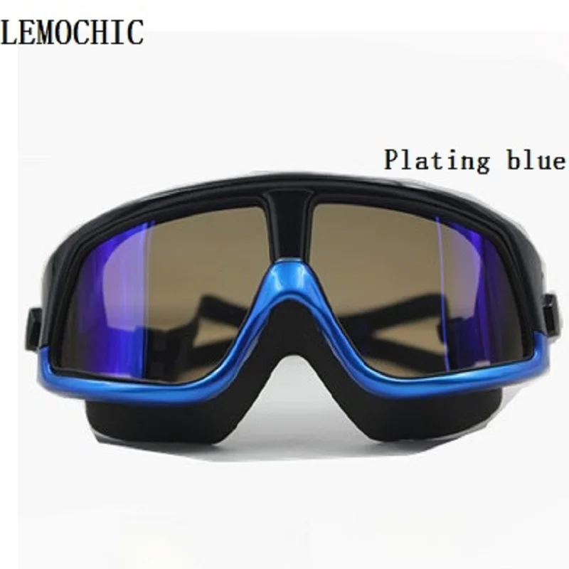 Lemochic nuevos hombres profesionales gafas natacion miopía alta calidad gafas de natación