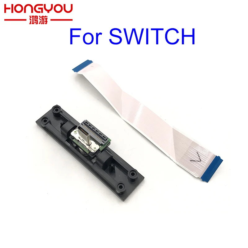 

10Pcs Original Used HDMI Base Charging Port Socket for Nintend Switch Charging Socket Interface Connector Ribbon Cable