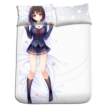 

Hobby Express SaeKano Megumi Kato Japanese Bed Blanket or Duvet Cover H0185