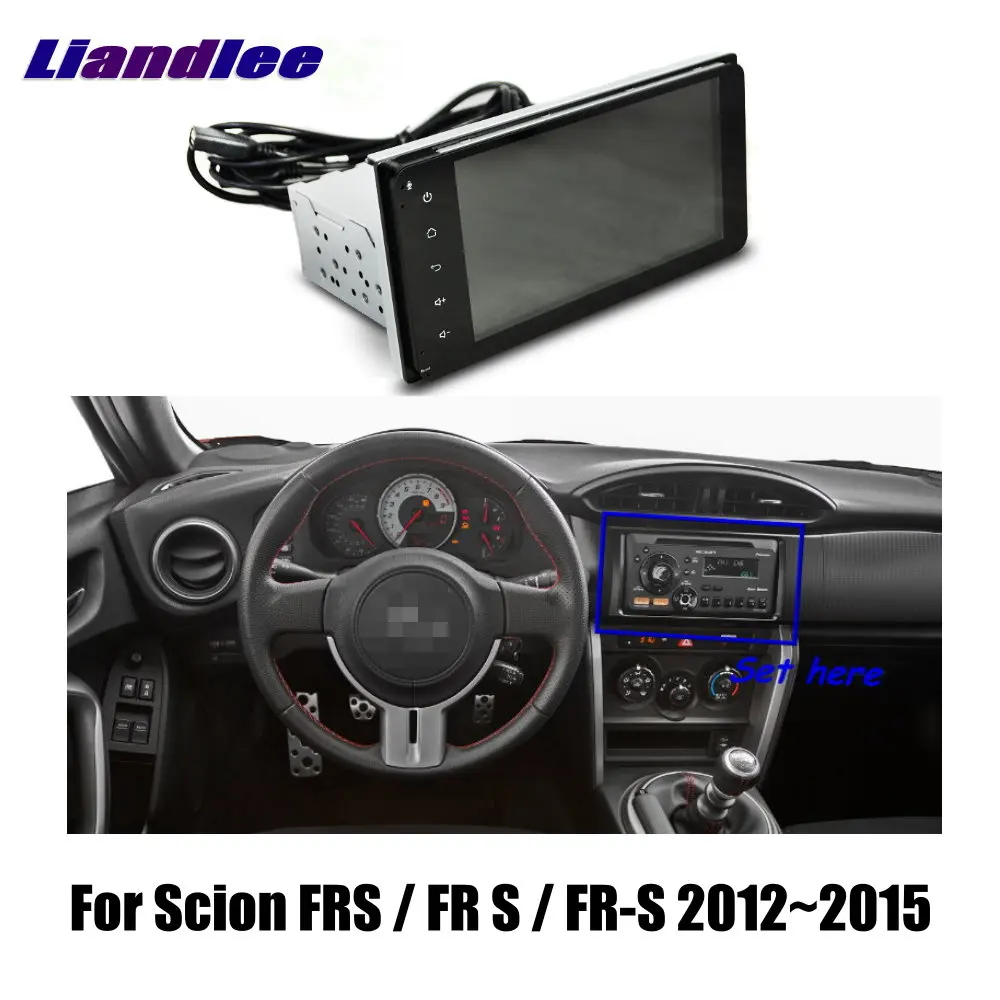 

Liandlee 7" For Scion FRS / FR S / FR-S 2012~2015 Car Android Radio Player GPS NAVI Maps HD Touch Screen TV Multimedia No CD DVD