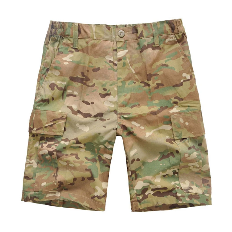 

Men Outdoor Summer Camouflage Shorts Hiking Hunting Sports Half-length Trousers for Camping Travel