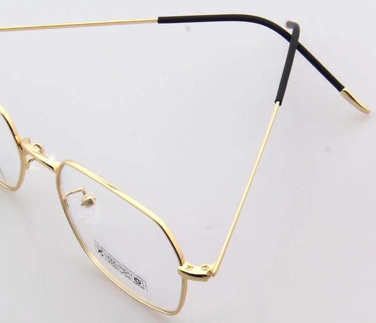Rui Hao очки ретро оправа для очков Полигональная оправа для очков мужские Оптические очки по рецепту дизайнерские Брендовые очки