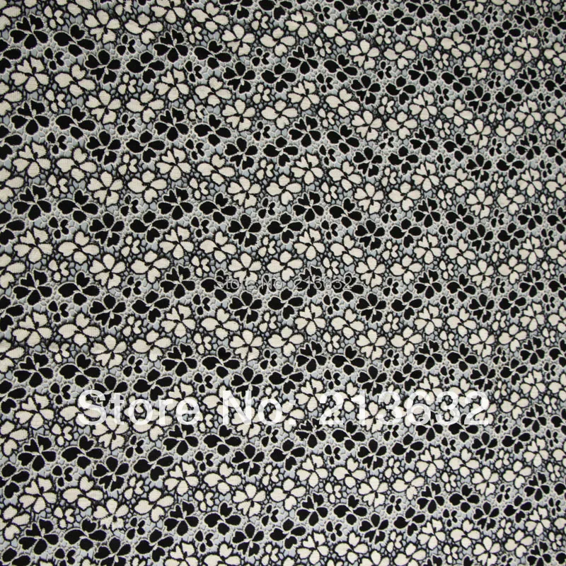 POs41 55 textile cotton water soluble embroidery cotton fabric Water