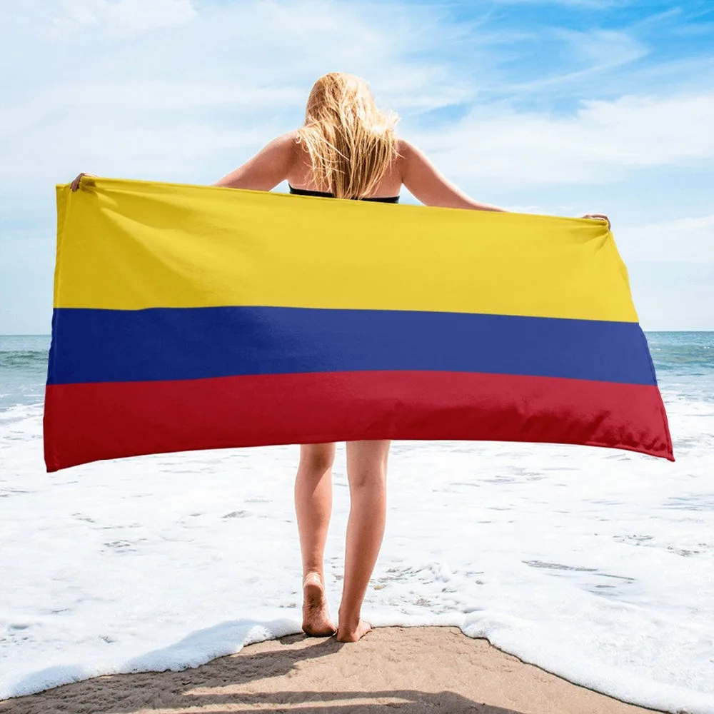 Columbia Flag Beach Towel