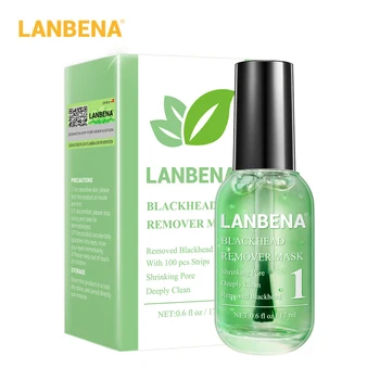 

LANBENA Beauty Face Serum Skin Care Remove Blackheads Shrink Pores Peeling Acne Treatment Refining Essence Deep Cleaning TSLM1