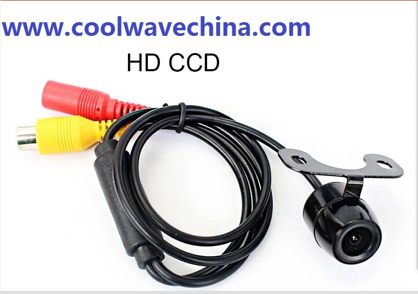 

Mini Waterproof Car Rear View Camera Parking Back Rearview Assistance Camera 150 Degree Wide View Angle CCD HD Image