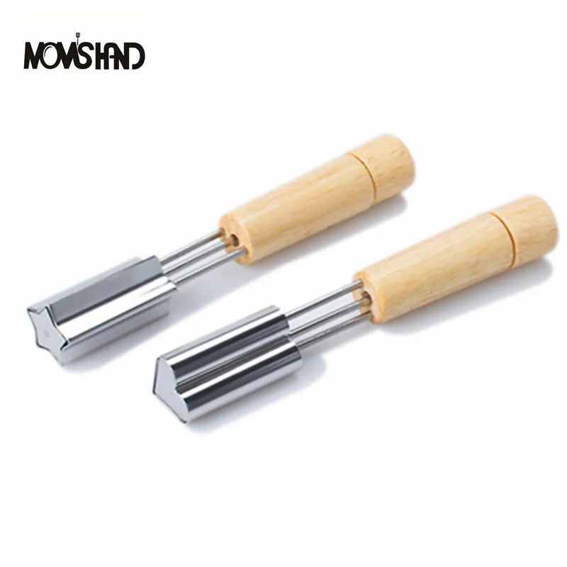 

MOM'S HAND 2pcs/Set Stainless Steel Heart Star Shape Vegetable Fruit Mold Cutter Slicer