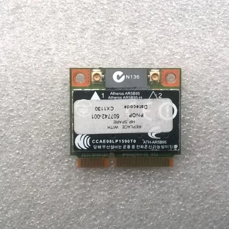Atheros AR5B95 802.11bgn WLAN карта AR9285 для CQ10-422LA MINI 110-3032TU нетбук серии 607742-001 618484-001 |