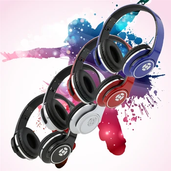 

Wireless Multifunctional BT Stereo Headset Combo Foldable Design Sport Headphone Earphones With Microphone Listening Music Radio