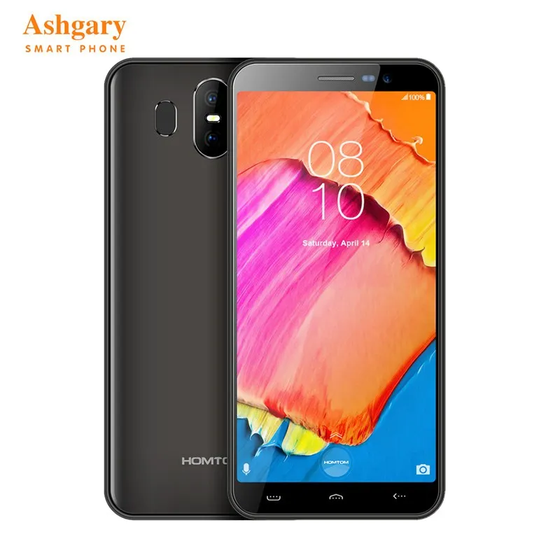 Новый HOMTOM S17 3g смартфон 5,5 ''18:9 4 ядра 2 Гб Оперативная память 16 Гб Встроенная память Face ID ОС Android 8,1 13.0MP + 2.0MP 3000 mAh мобильный телефон