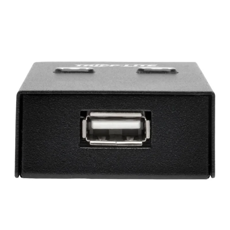 Черный 2 порта USB 2,0 Авто Обмен Переключатель концентратор селектор переключатель для принтера сканер USB 2,0 Автоматический Обмен Переключатель концентратор