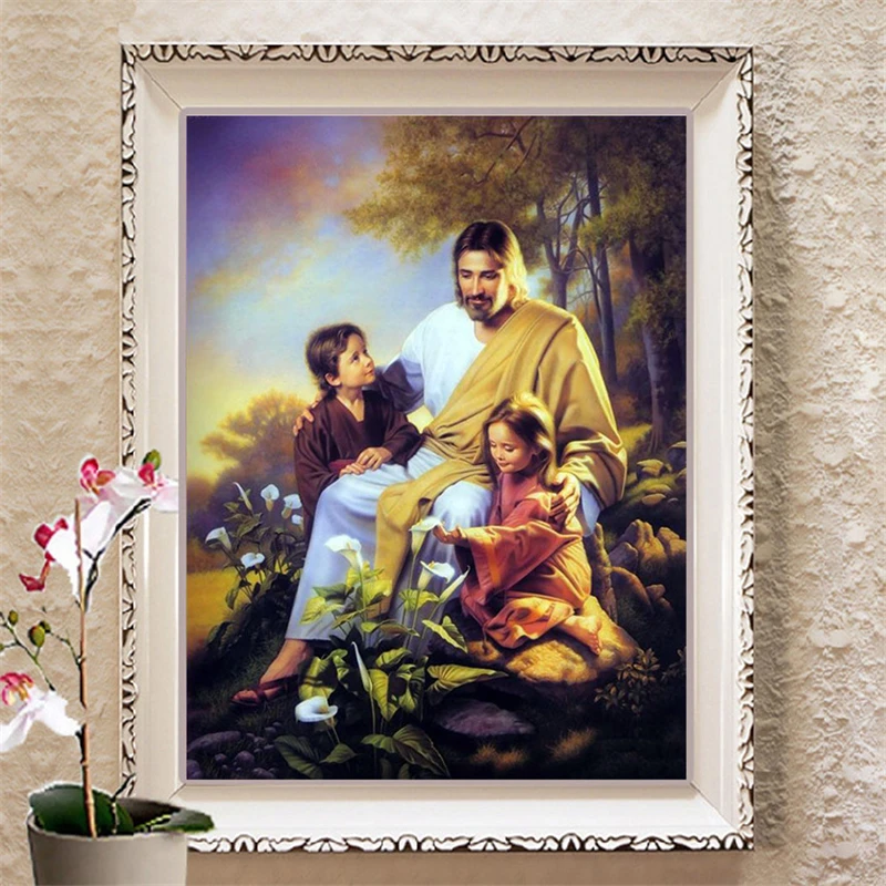 Aliexpress.com : Buy 5D Diamond Embroidery Religious Jesus Icons DIY