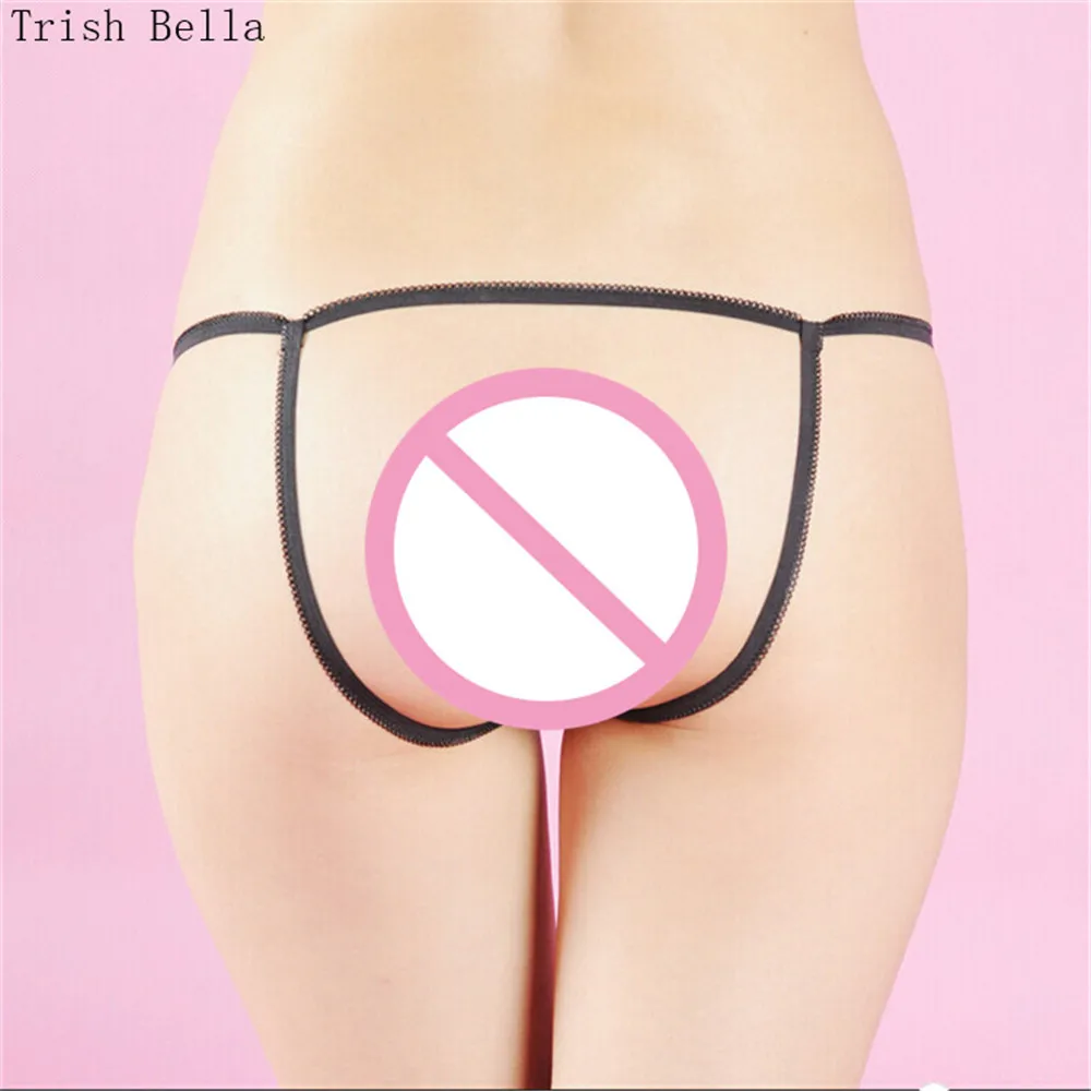 

Trish Bella 2018 Lace transparent Open file Mooning Free from Activity sexy lingerie underwear women panties string tanga thong