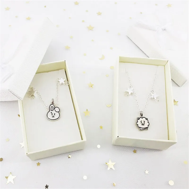

KPOP Bangtan Boys Album Pendant Signature Charm Bracelets Hand Catenary Chain Jewelry Accessories Men Women Boy Girl