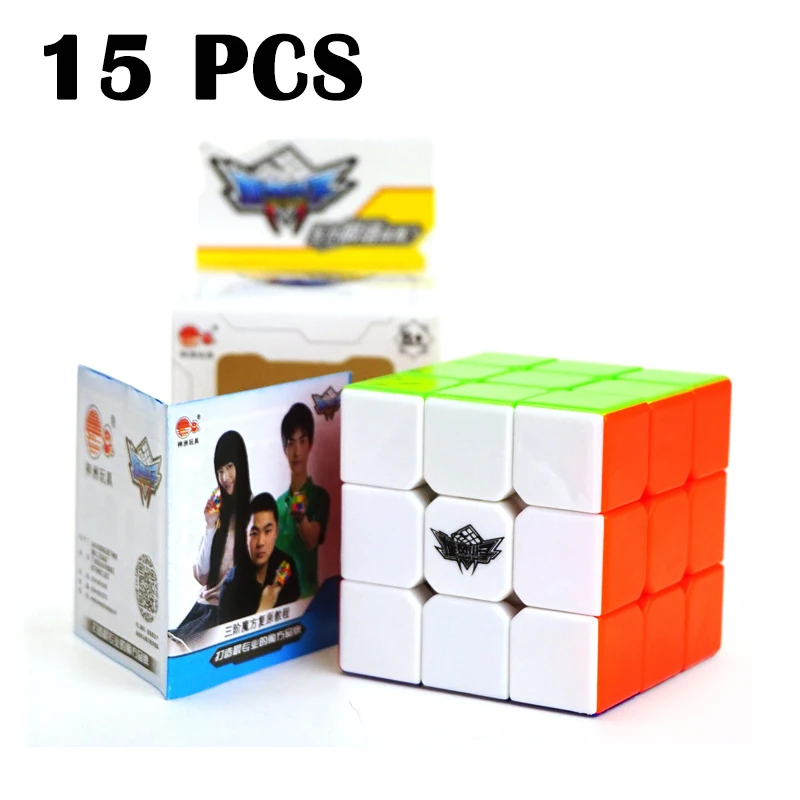 

15PCS Cyclone Boys FeiWu Magic cube 57mm Professional Cubo magico Speed Smooth Puzzle cube Non Sticker Education Toys Neo Cube