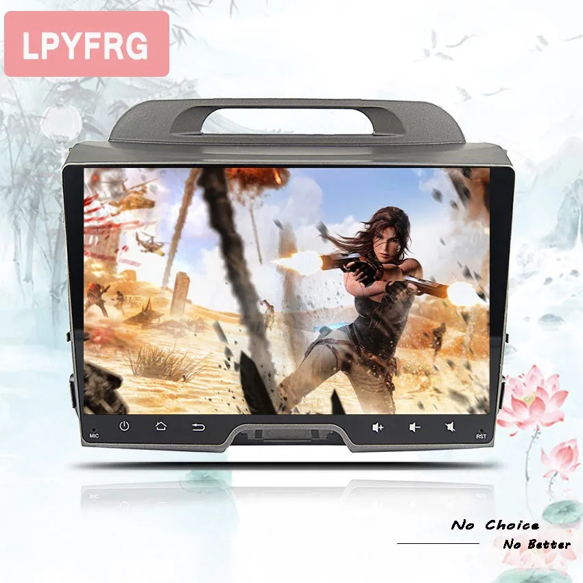 Perfect Car DVD player Gps Android 9.0 for KIA Sportage R / Sportage 2010 2014 2011 2012 2013 2015 Radio RDS WIFI Bluetooth 10.1" 2 DIN 5
