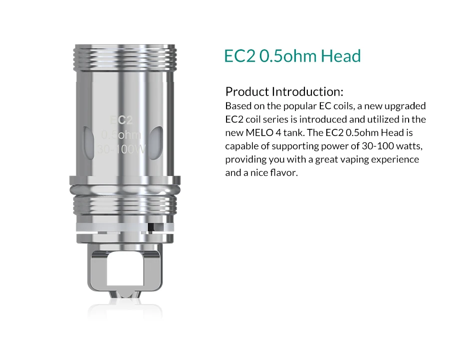 5/10 шт. Eleaf линия голов EC EC-M/EC-S 0.3ohm/0.5ohm катушки для iJust 2/iJust S/Melo 3 катушки iJust2 спираль головы EC для электронной сигареты