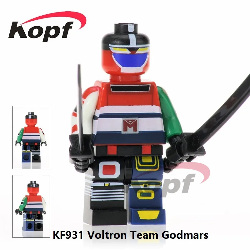 

Single Sale KF931 Voltron Team Godmars Movie Space Wars Super Heroes Building Blocks Gift Toys for children Super Heroes KOPF