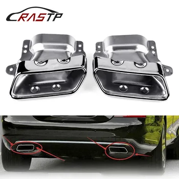 

RASTP-Exhaust Tip Muffler Pipe Modified Rear Tail Throat for Mercedes Benz 2013-2015 A45 W176 RS-CR2003