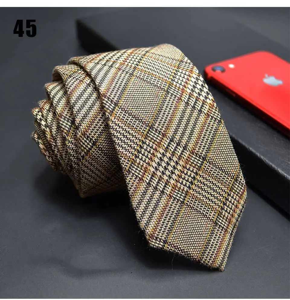 Для мужчин из искусственной шерсти в полоску галстук бизнес бархат плед Галстуки мужской Cravate Homme тартан Gravatas атташе Tetine Для мужчин