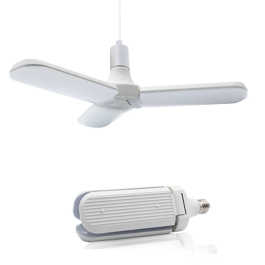 Koop E27 LED Lamp 220 v Paraplu vorm licht Energiebesparing en Milieubescherming Lamp 45 w Kroonluchter Interieur Verlichting lampen