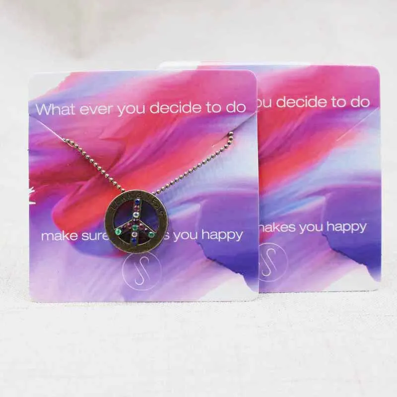 

ZerongE jewelry custom logo jewelry cards full color print necklace pendant display card 1000pcs per lot 8*8cm