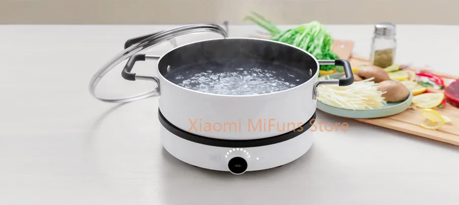 Xiao mi jia умная индукционная плита 2100 Вт бытовой суп горшок электромагнитная печь для приготовления пищи поддержка mi Home APP