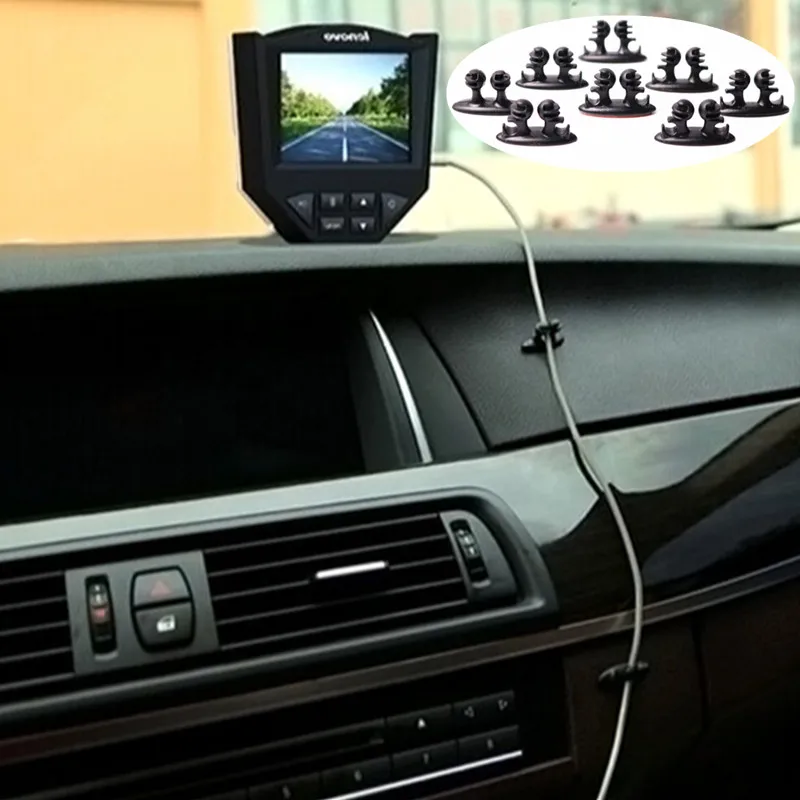 

8pcs universal multi-function data cable clip for Toyota Camry Highlander RAV4 Crown Reiz Corolla Vios Yaris L