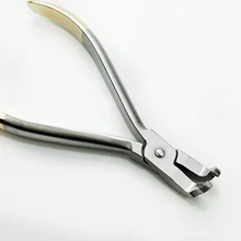 1pc Dental Orthodontic Bracket Removing Plier Brace Remover Forcep Filament Forceps End Cutting Distal Stainless Steel Pliers dental tool stainless steel stand holder rack for orthodontic cut off pliers forceps scissors detist lab tool 18 8x10 4 10 2cm
