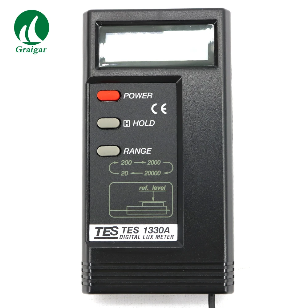 

High Accuracy NEW Digital Luminance Meter TES-1330A Measuring Range 20/200/2000/20000 Lux