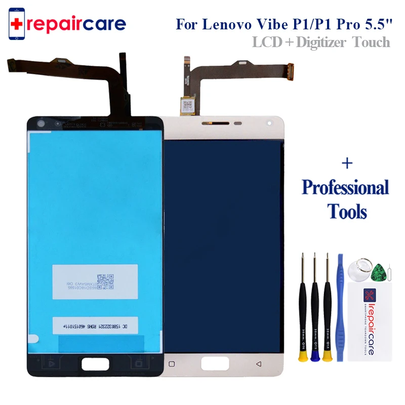 

With frame For lenovo vibe P1 P1c72 P1a42 p1c58 p1 Turbo P1 Pro P1MC50 LCD Display + quality Touch Screen Digitizer Assembly