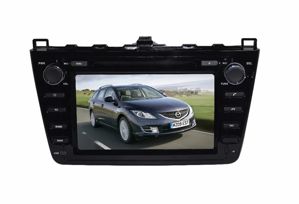 Perfect 8inch 4G LTE Android 8.0! IPS octa core car multimedia DVD player Radio GPS FOR MAZDA 6 Mazda6 Ruiyi Mazda6 Ultra 2008 2009-2018 1