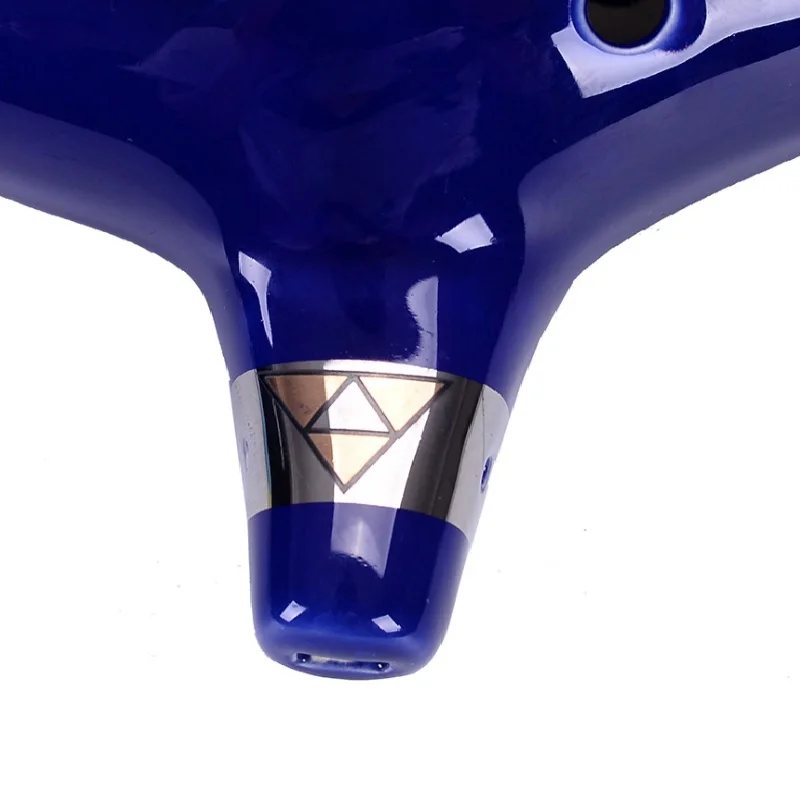 Водопроводные краны Ocarina Legend of Zelda Alto C с 12 отверстиями синие керамические Orcarina
