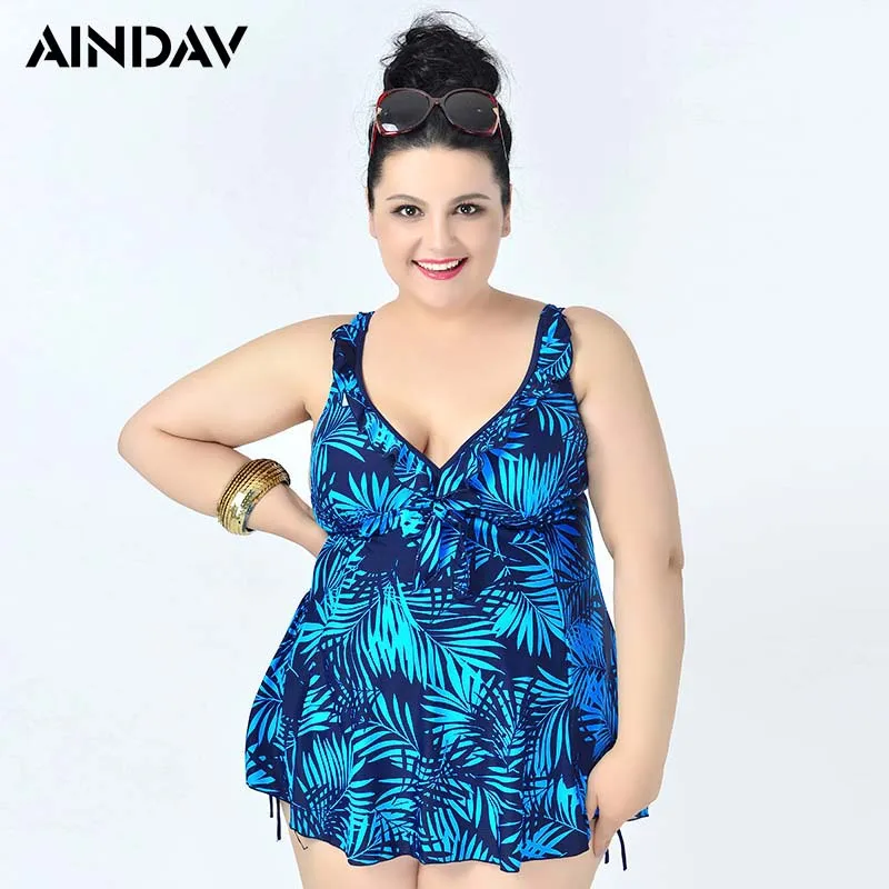 

Kingsize 4XL-8XL Women Sexy CloseUp Padded Halter Tankini Bralette Swimsuit Strappy Swimwear Biquini Tankini Set B288