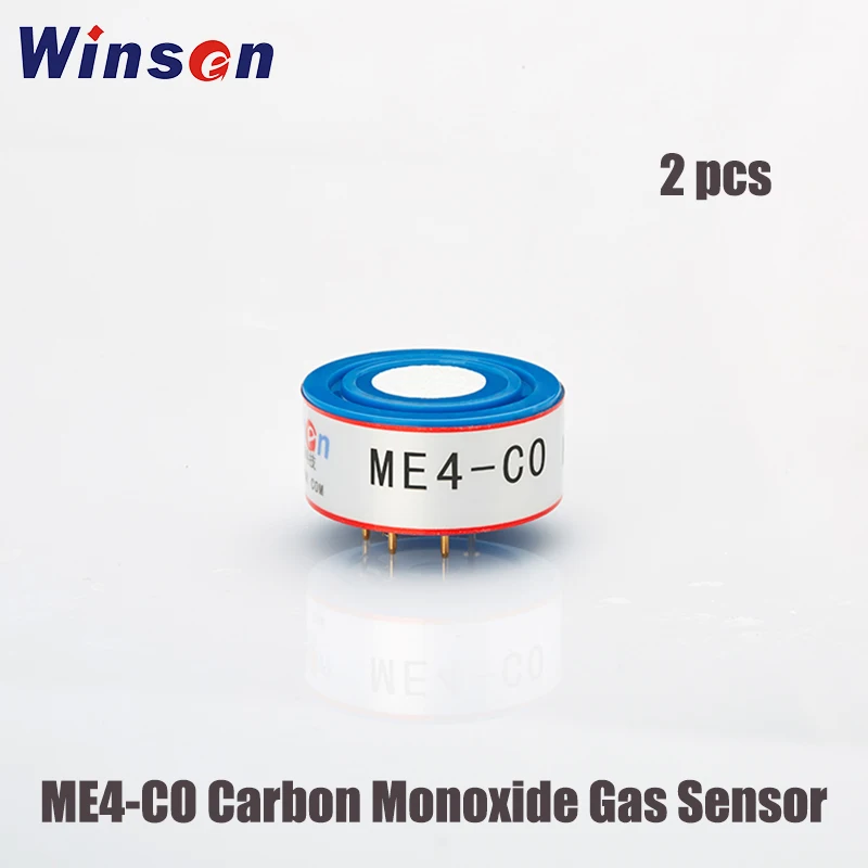2 шт. датчик углекислого газа Winsen ME4 CO/SO2/NO2/CL2/H2/H2S/ETO|Детали и аксессуары для