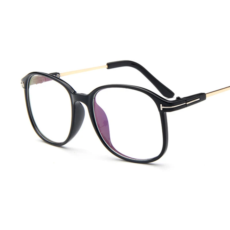 Oversized Optical Glasses Frame Men Prescription Eyeglasses Ultralight