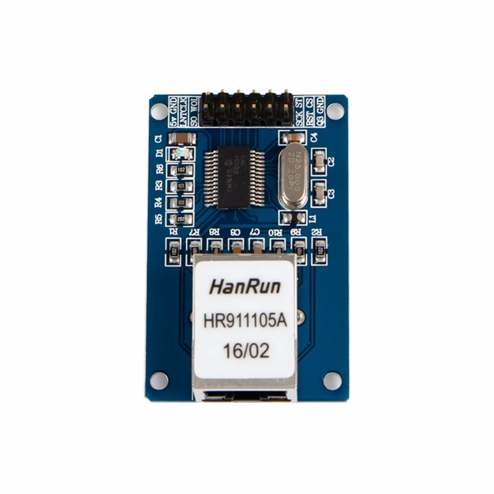 

2019 hot sale 1pc ENC28J60 LAN Ethernet Network Board Module For SPI Interface